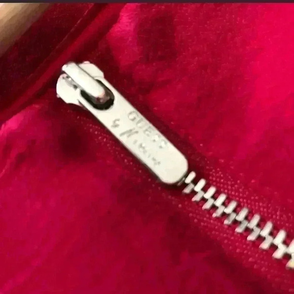 Guess by Marciano Sheath Red Dress Silk Red Dress Size Small - Picture 9 of 10